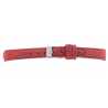 Bracelet de montre Rouge de 12-14-16-18mm en Cuir gaufré Gracy EcoCuir® Artisanal