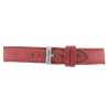 Bracelet de montre Rouge de 12-14-16-18mm en Cuir gaufré Gracy EcoCuir® Artisanal