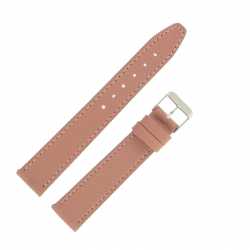 Bracelet montre Rose Fard de 08 à 18mm en cuir gaufré Buffalo Ecocuir®Artisanal