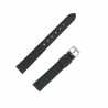 Bracelet montre Noir Largeurs de 14-18 et 20mm Cuir de veau Golf EcoCuir® Artisanal
