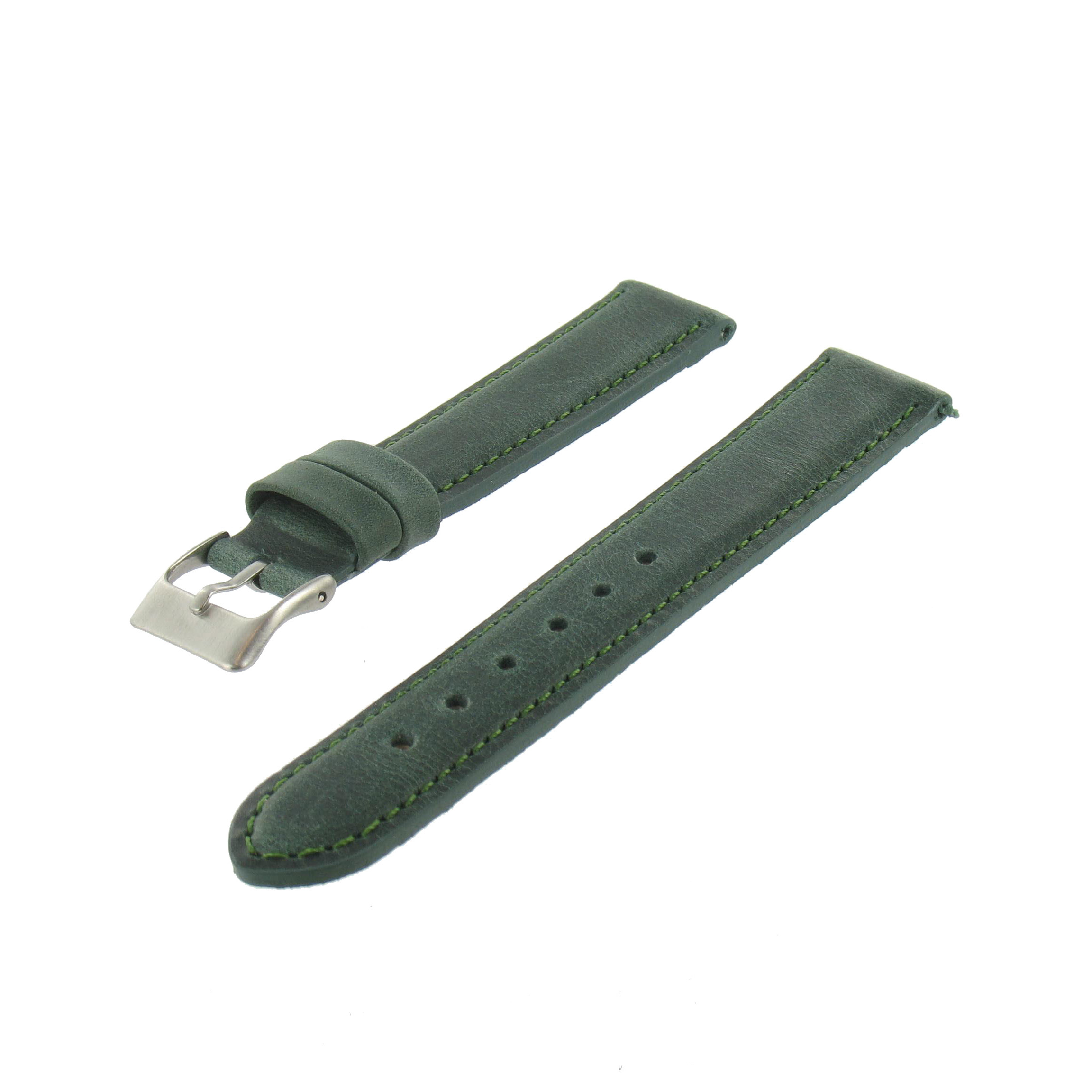 G1040 bracelet de montre en cuir souple fait main pour hommes, large  coussinet de 18 mm