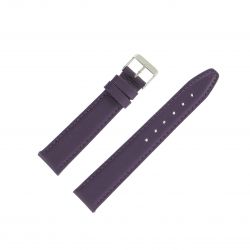 Bracelet Montre Violet Largeurs de 12-14 et 18mm en Cuir de Veau Valencia EcoCuir®