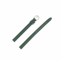 Bracelet montre Extra long 08mm Vert en cuir de vachette Classic