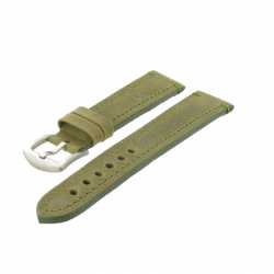 Bracelet montre Vert de 20 à 30mm en Cuir Vintage Arizona EcoCuir® Artisanal