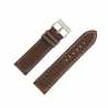 Bracelet montre Marron de 18 et 20mm Cuir de Buffle Polo EcoCuir® Artisanal 