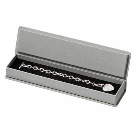 Écrin pour Bracelet en carton couvercle attaché 215x44x20mm Paper Type 1500092