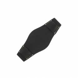 Plaque de protection Bund Noire pour bracelet de 18 à 22mm Ecocuir® Artisanal