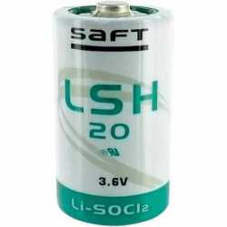 Pile Lithium LSH20 3.6 Volts 13000 mAh SAFT Made in France.