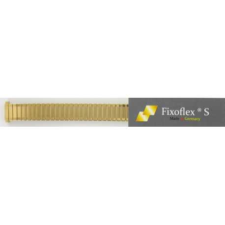 Bracelet Fixoflex S Acier Doré 16mm Anses Telescopiques TA de 16 à 20mm