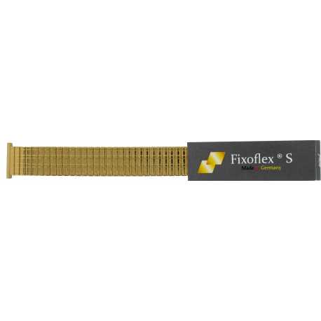Bracelet Fixoflex S Acier Doré 16mm Anses fixes GA de 20mm