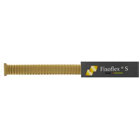 Bracelet Fixoflex S Acier Doré 12mm Anses fixes GA de 16mm