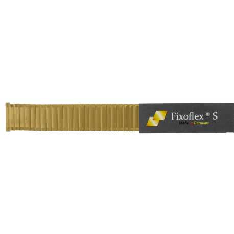 Bracelet Fixoflex S Acier Doré 20mm Anses fixes GA de 22mm