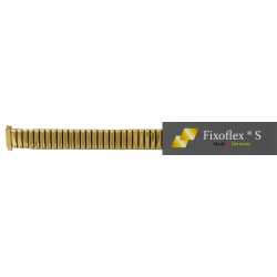 Bracelet Fixoflex S Acier Doré 12mm Anses Télescopiques TA de 12 à 15mm